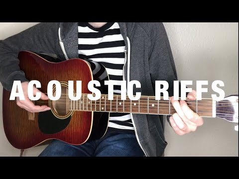 12 Legendary Acoustic Riffs/Songs