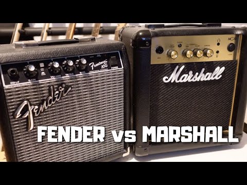 Fender Frontman 10G vs Marshall MG10 - Which Amp Is Better? Review, Comparison &amp; Demo