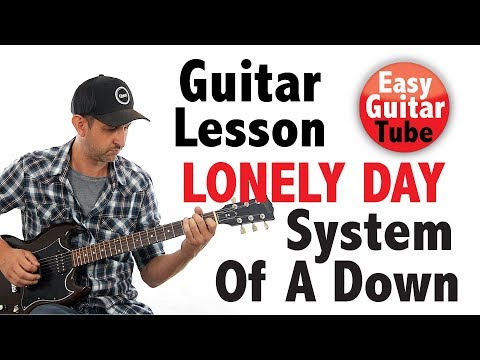 Lonely Day - System Of A Down // Easy electric guitar lesson + TABS (how to play, tutorial)
