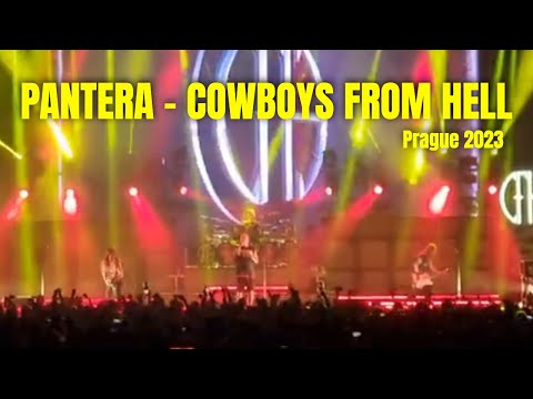PANTERA, Cowboys From Hell Live in O2 Arena Praha 2023