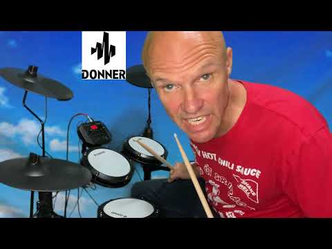 Donner DED-80 Electronic Drum Kit Demo