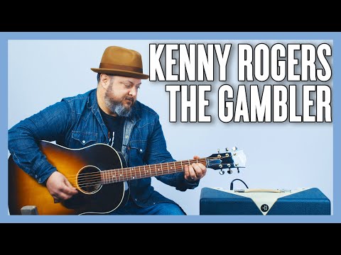 Kenny Rogers The Gambler Guitar Lesson + Tutorial