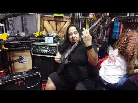 Dino Cazares performs Fear Factory Demanufacture at NAMM 2019 - Ormsby Guitars Signature