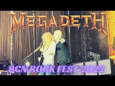 Megadeth - Live in Barcelona (Rock Fest 2022), 2nd July 2022
