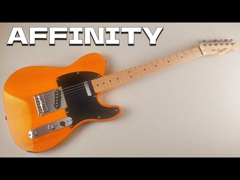 A Solid Experience with the Fender Squier Affinity Series Telecaster in Butterscotch Blonde!