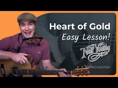 Heart Of Gold by Neil Young | Easy Guitar Lesson