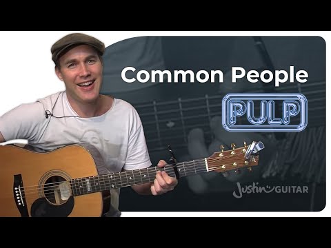 How to play Common People by Pulp | Easy Guitar Lesson