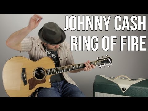 How to Play &quot;Ring of Fire&quot; by Johnny Cash (Easy Acoustic)