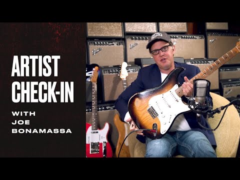 Joe Bonamassa Plays His First Fender Guitars | Fender Artist Check-In | Fender