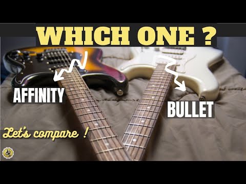 Squier AFFINITY VS BULLET Stratocaster : which one should YOU buy ?
