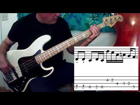 Bombtrack - Isolated Bass Lesson - Slow and Fast with Tabs and Notation -Rage Against the Machine