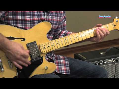 Fender Modern Player Starcaster Semi-hollowbody Electric Guitar Demo - Sweetwater Sound
