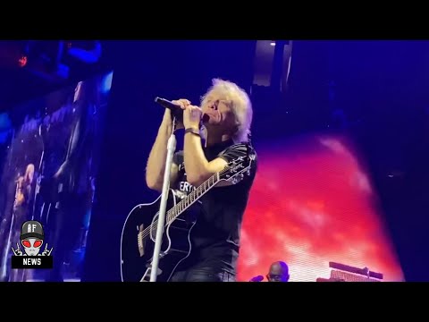 Bon Jovi STRUGGLES To Sing At Recent Show