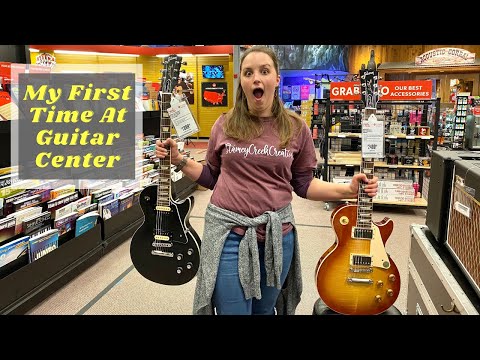 My First Time at Guitar Center
