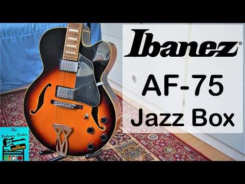 Ibanez Artcore AF75 - Demo and Review