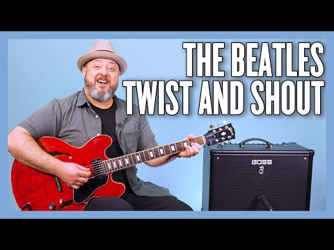 The Beatles Twist and Shout Guitar Lesson + Tutorial