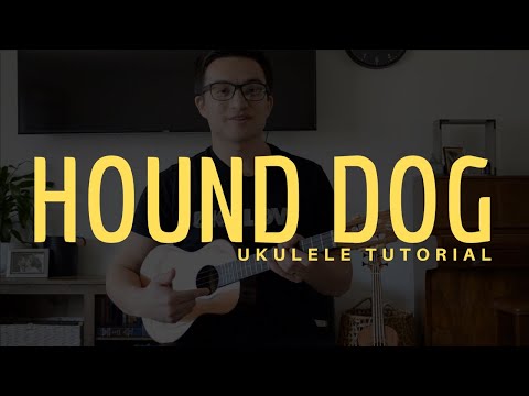 Elvis Presley - Hound Dog (EASY Ukulele Tutorial) - How To Play