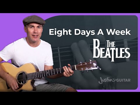 Eight Days A Week Guitar Lesson | The Beatles