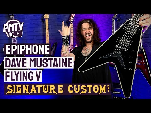 Epiphone Dave Mustaine Flying V Custom! - Dave&#039;s Signature Specs On A BEAST Of A Flying V!
