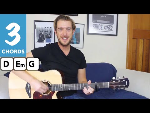 Marry You - Bruno Mars - Easy 3 Chord Guitar Song Tutorial Guitar Lesson