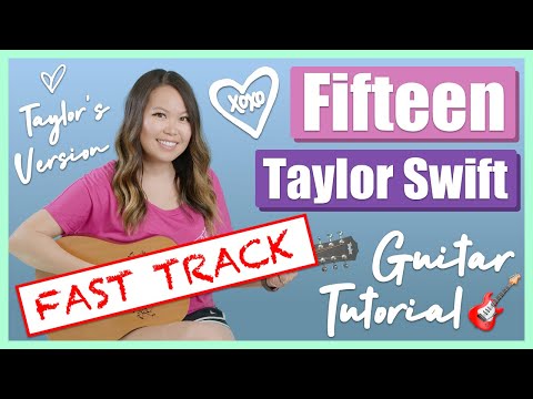 Fifteen (Taylor&#039;s Version) Guitar Lesson Tutorial EASY - Taylor Swift [Chords|Strumming|Solo|Cover]