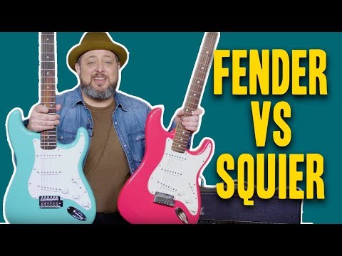 Gear Thursday: Fender vs Squier Strat Comparison | Marty Schwartz