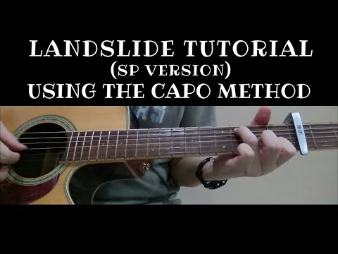 Smashing Pumpkins - Landslide Tutorial (Using Capo Method)