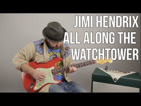 Jimi Hendrix All Along The Watchtower Guitar Lesson + Tutorial (Part 1)
