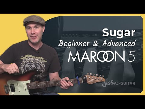 Sugar by Maroon 5 | Easy Guitar Lesson