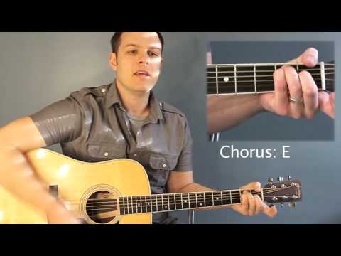 Mighty To Save (Hillsong United) - Tutorial with chord chart