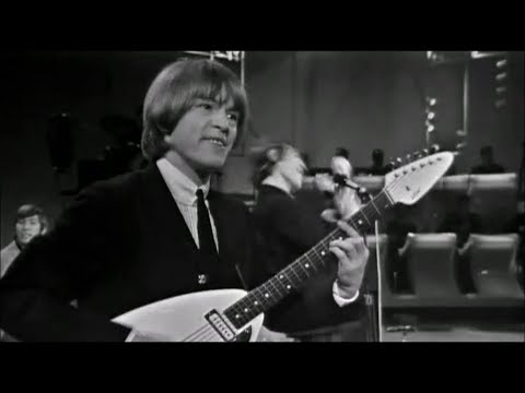 The Rolling Stones Live on the TAMI Show 1964 (Brian Jones Plays His VOX Teardrop Guitar)