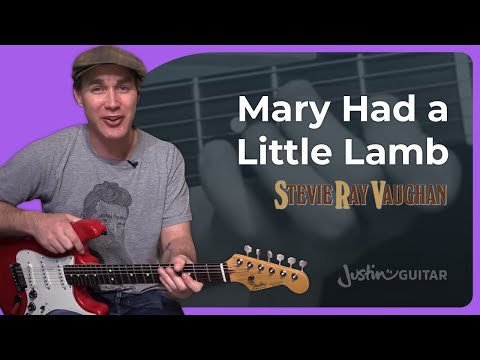 How to play Mary Had A Little Lamb by Stevie Ray Vaughan on guitar
