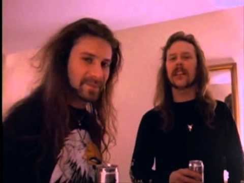 Bobby Gustafson (Overkill Ex) &amp; James Hetfield (Metallica) at Home