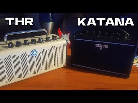 Yamaha THR VS Boss Katana Mini - Mini Amp Comparison