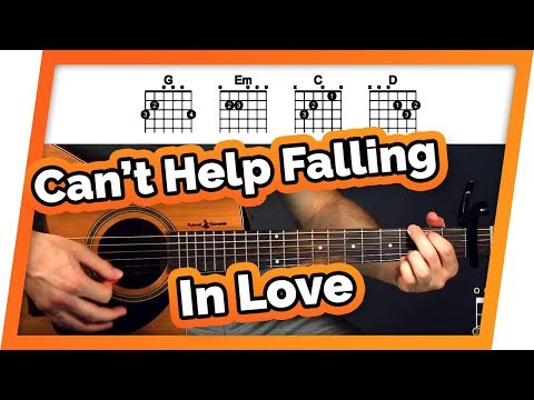 Can&#039;t Help Falling In Love With You Guitar Tutorial (Elvis Presley) Easy Chords Guitar Lesson