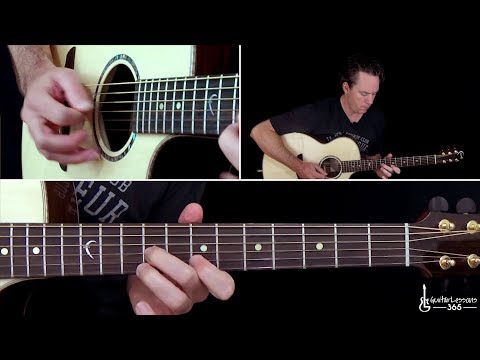 Two Steps Behind Guitar Lesson - Def Leppard