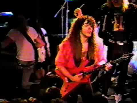 Cacophony - Jason Becker and Marty Friedman guitar duel - live in Japan 89 rare video