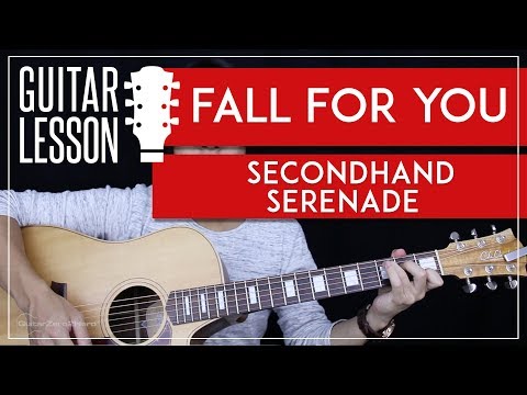 Fall For You Guitar Tutorial - Secondhand Serenade Guitar Lesson 🎸 |Easy Chords + Guitar Cover|