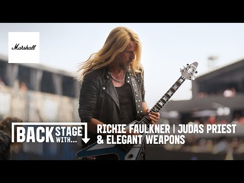 Backstage With Richie Faulkner of Judas Priest &amp; Elegant Weapons | Studio Jubilee | Marshall