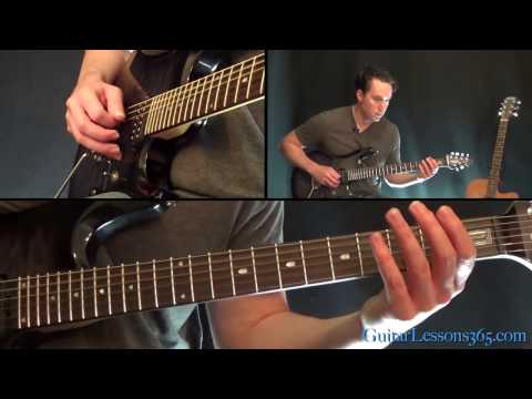 Metallica - One Guitar Lesson Pt.1 - Intro &amp; Verse