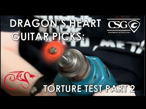 Dragon&#039;s Heart Guitar Picks: Torture Test Part 2