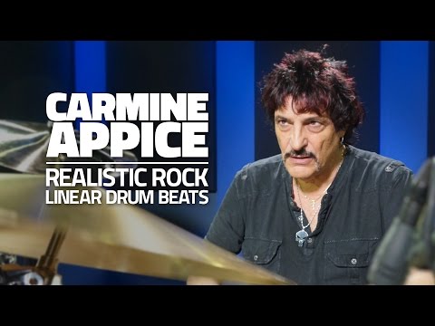 Carmine Appice: Linear Drum Beats - Drum Lesson (Drumeo)