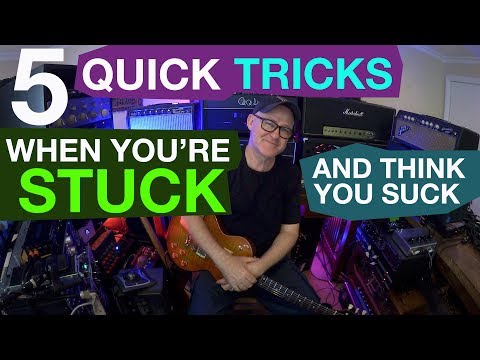 5 Quick Tricks When You&#039;re Stuck | Tim Pierce | Guitar Lesson | How To Play