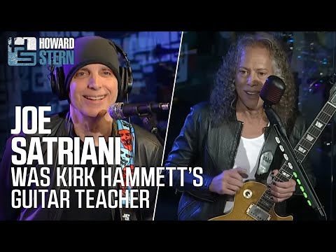 Joe Satriani Was Kirk Hammett’s Guitar Teacher