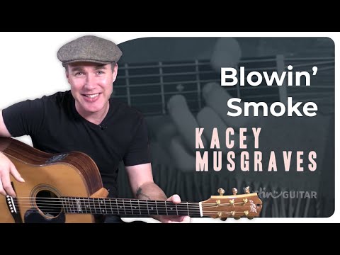 How to play Blowin Smoke by Kacey Musgraves on guitar