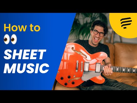How to Read Guitar Sheet Music for Beginner Guitarist (RHYTHM)