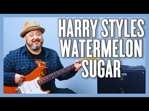 Harry Styles Watermelon Sugar Guitar Lesson + Tutorial