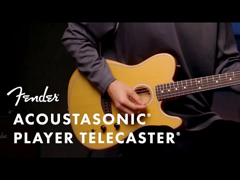 Exploring the Fender Acoustasonic Player Telecaster | Acoustasonic Player Telecaster | Fender