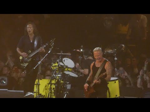 &quot;Nothing Else Matters (Kirk Restarts Song Due to Messup)&quot; Metallica@Rutherford, NJ 8/4/23