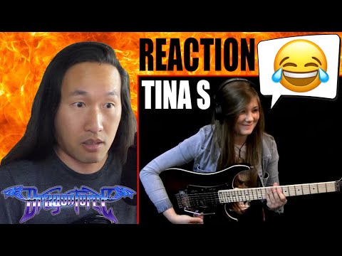 DragonForce Herman Li Reacts to Tina S Through the Fire and Flames Cover